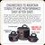 Real Avid - Ratchet Rest - Adjustable Height Shooting Bag - Medium - Front/Rear Rest - 3.35" to 5.25" - AVRSBM