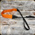 Levy's Leather - Wingshooter Series - 2" Polyester Webbing Shotgun Sling w/ Leather Loop Ends - Orange - S95PN-ORG