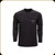 Vortex - Men's Outland Heavyweight Long Sleeve Pocket Tee - Black - Small - 225-01-BLK-S