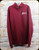 Prophet River - Embroidered 1/4 Zip Sweatshirt - Burgundy - X-Large
