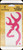 Browning - Buckmark Decal - Hot Pink - 6"