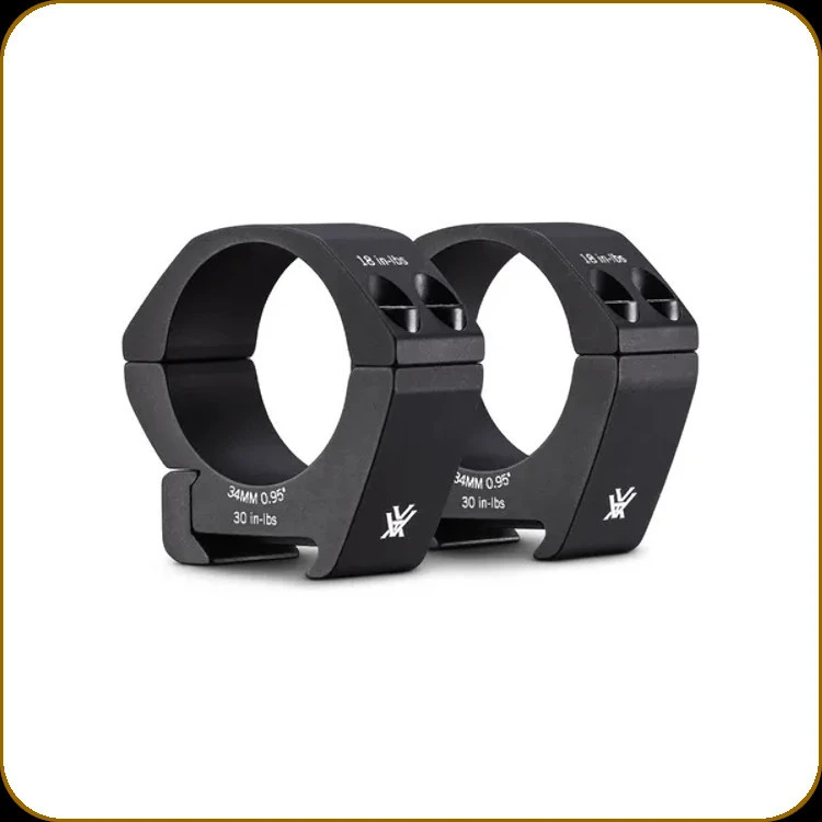 Vortex Optics Pro Series 30mm High Riflescope Rings – PR30-H – Open Box