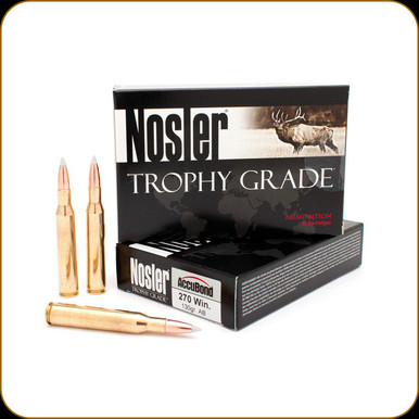 Nosler - 270 Win - 130 Gr - Trophy Grade - Accubond - 20ct - 60025