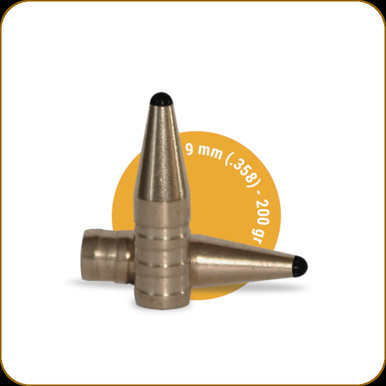 Fox Bullets - 9mm (.358) - 200 Gr - Classic Hunter - Lead-Free