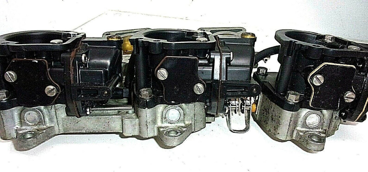Johnson Evinrude Upper & Lower Throttle Body 0398329 0397575 '86-87 200-225hp