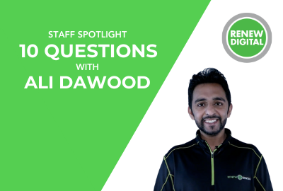 Renew Digital Staff Spotlight: Ali Dawood