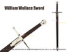 44" Braveheart William Wallace Two-Handed Great Sword with Scabbard