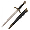 14" Medieval Knight's Crusader Dagger with Scabbard