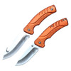 Buckshot Knives Full tang camping hunting knife & pocket knife set - HBK10OR