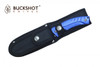 Buckshot Knives Full tang camping hunting knife & pocket knife set - HBK10BL