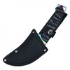 8.5 Fixed Blade Combat Knife w/ Sheath - Rainbow