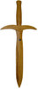 24" Wood Short Sword