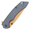 8” ASSISTED OPEN POCKET KNIFE - ORANGE