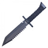 14” FIXED BLADE HUNTING KNIFE - BLACK