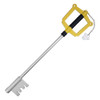 35.5" Foam sword- yellow and black and silver