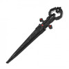 10" Black Bodice Scissors Dagger With Sheath
