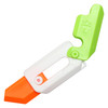 4.3" Plastic Fun Auto Open Knife - White