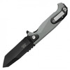 8" Milspec Tactical Pocket Knife - Black