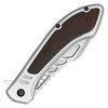 5" Closed Assisted Open Pocket Knife Stainless Steel Handle