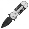 5" Closed 1.75" Blade Micro Push Knife - Black