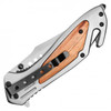 8.5" Wood Pocket Knife - Gray