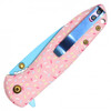 4.25" Closed Spring Assisted DONUT Folding Knife