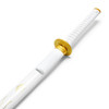 40" White Dragon Foam Katana w/ Scabbard