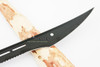 27" Dual Full Tang Blade Black Ninja Sword Machete