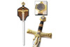 48" Solomon King Templar Sword w/ Wall Plaque