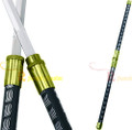 2 in 1 Gold Double Bladed Ninja Sword Staff Spear