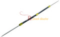 2 in 1 Gold Double Bladed Ninja Sword Staff Spear