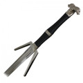46 Inches Two-Handed Sword With Sheath and Shoulder Strap 
