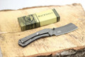 Buckshot Knives PBK222WD Thumb Open Spring Assisted Tanto Cleaver Pocket Knives