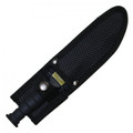 7" Fighting Gold Hunting Tactical Knife Leather Handle with Sheath
