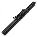 14.75" Black Straight Tanto Blade