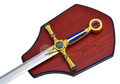 Masonic Ceremonial Sword Templar Knight Freemasonry Blue