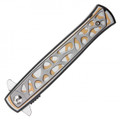 9" Assisted Opening Pocket Knife WarTech - Silver