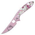8" Pink Hello Kitty Pocket Knife