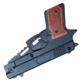 9" Gun Pocket Knife - Black