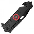 8" Milspec Tactical Fire Dept Knife / EDC