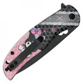 8.25" Black Kuromi Pocket Knife