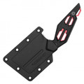 6.75" Red Mini Cleaver
