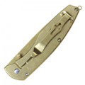 8” Assisted Open Pocket Knife - Gold