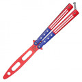9.25” USA Flag Butterfly Trainer