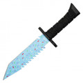 13.25" Fixed Blade Hunting Knife - Blue