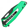 WARTECH - 8" Number 0 Green & White Pocket Knife