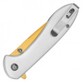 WARTECH - 7.75" Gold Hummingbird Pocket Knife