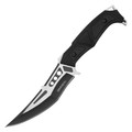 9.75" 2-Tone Black Tactical Knife