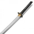 39" Black Carbon Steel Katana