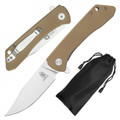 8.5" D2 Pocket Knife Desert Tan